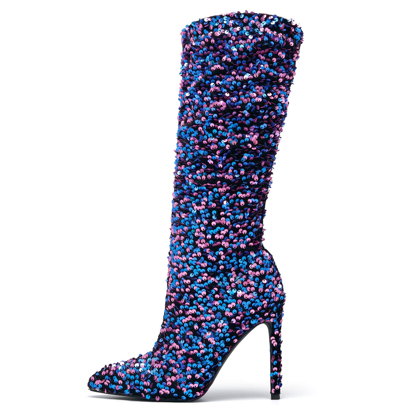 Sparky Women's Sequin Knee High Boots