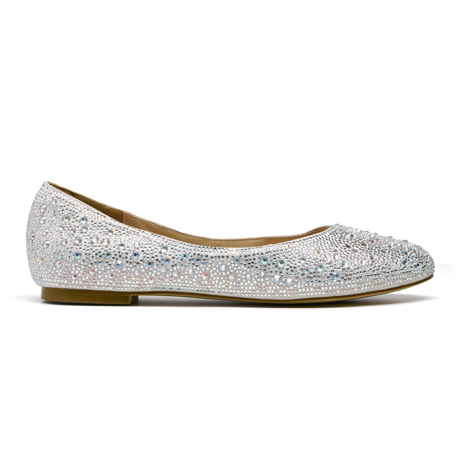 Women's Super Sparkle Bling Party Ballets Wedding Bridal Shiny Dress Flats