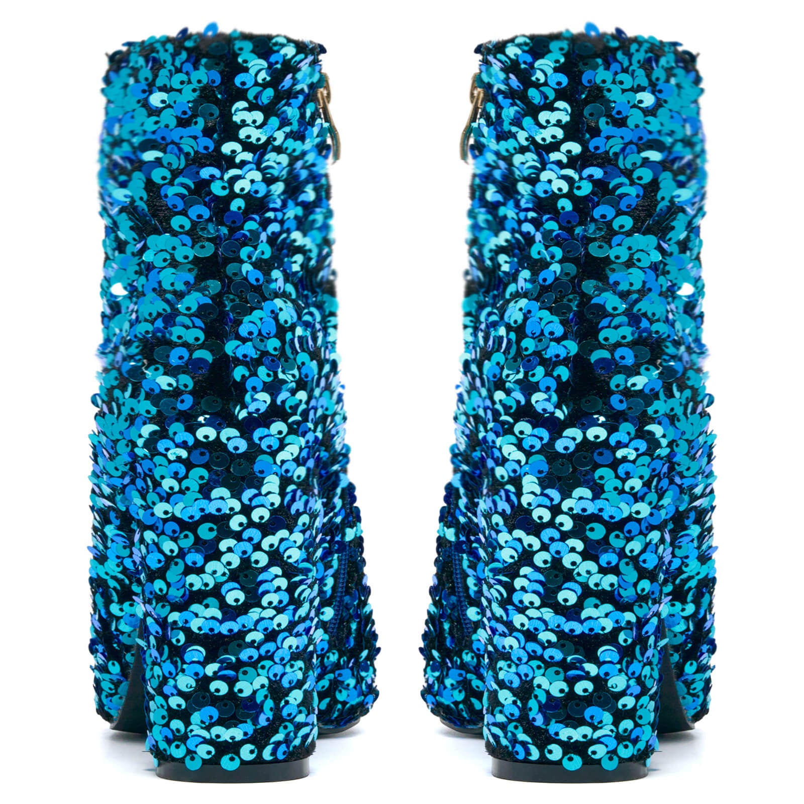 Women's Sequins Glitter Ankle Boots