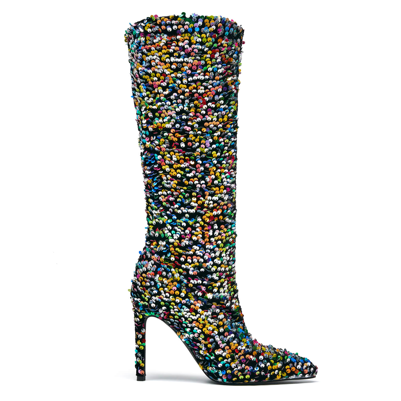 Sparky Women's Sequin Knee High Boots