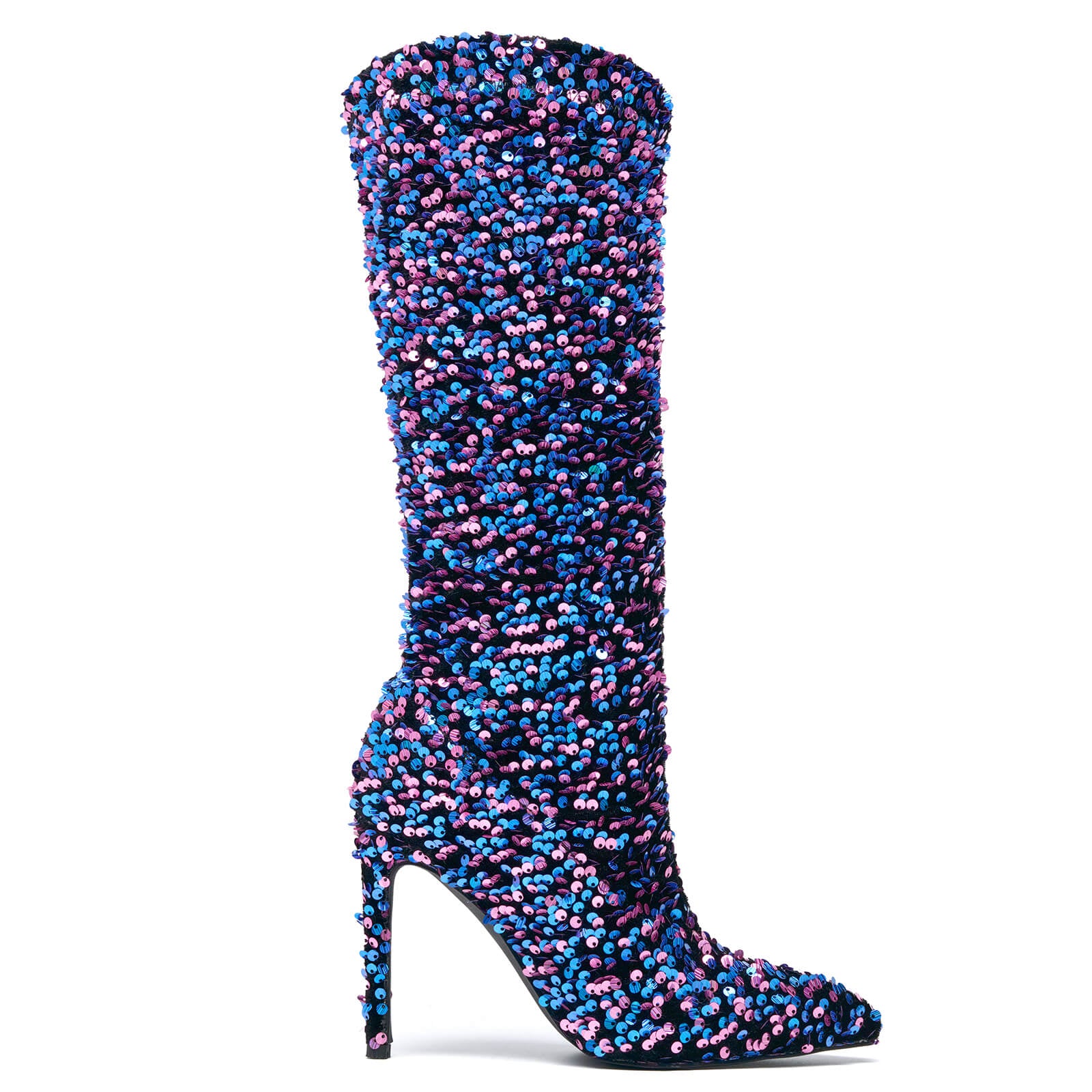 Sparky Women's Sequin Knee High Boots