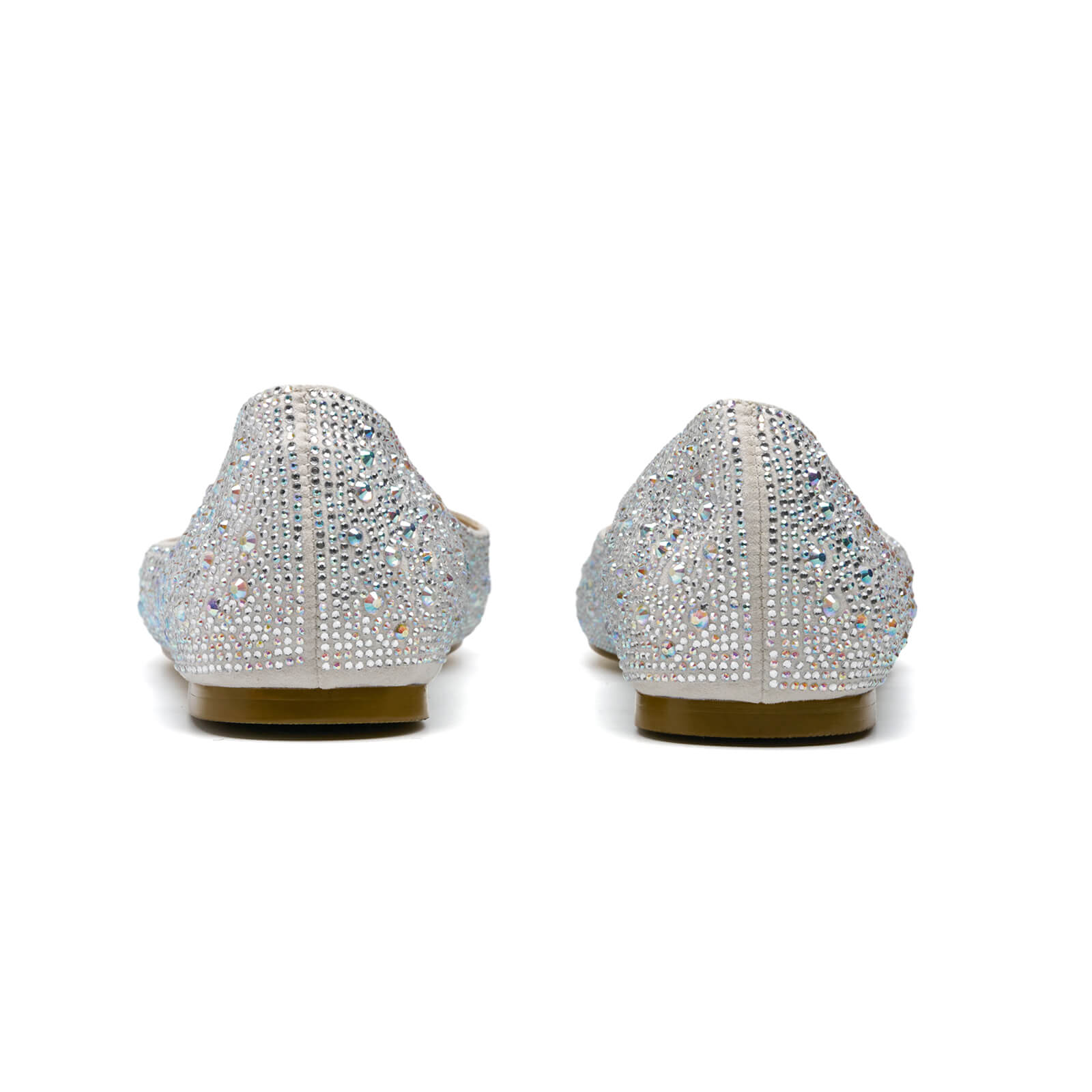 Women's Super Sparkle Bling Party Ballets Wedding Bridal Shiny Dress Flats