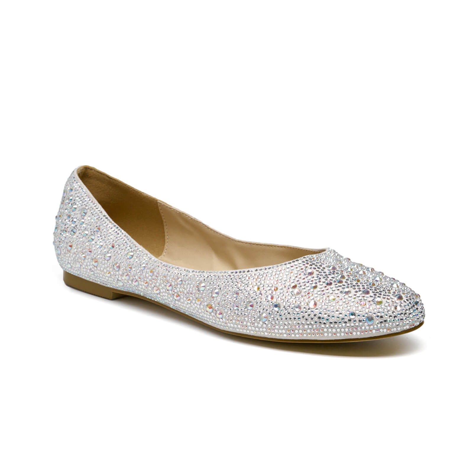 Women's Super Sparkle Bling Party Ballets Wedding Bridal Shiny Dress Flats