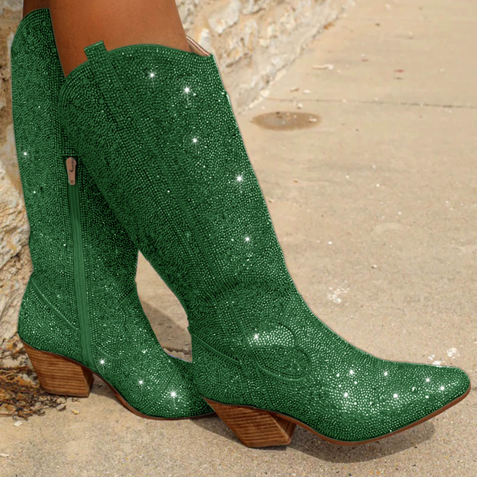 Rhinestone Cowboy Boots for Women