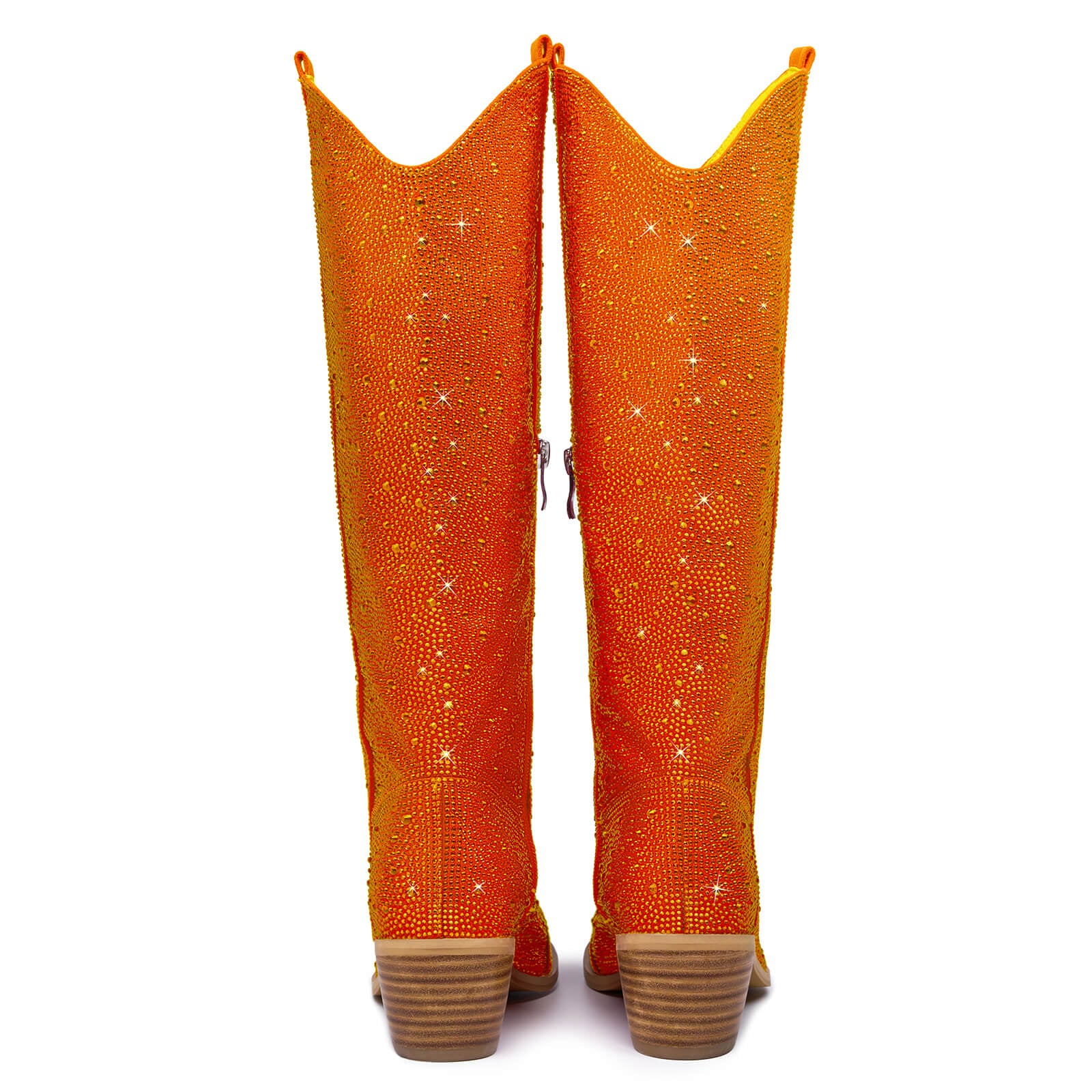 Rhinestone Knee High Cowboy Boots