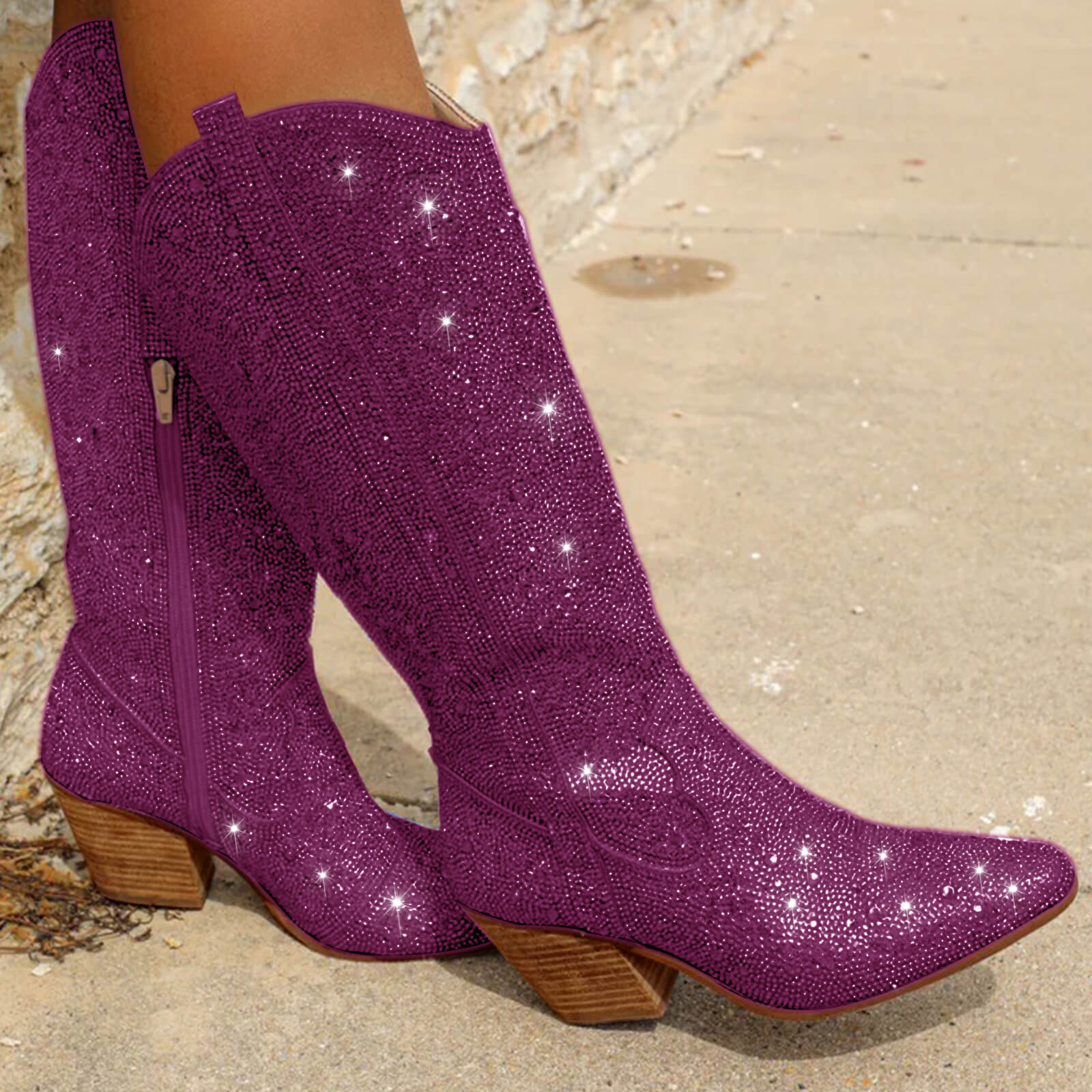 Rhinestone Cowboy Boots for Women