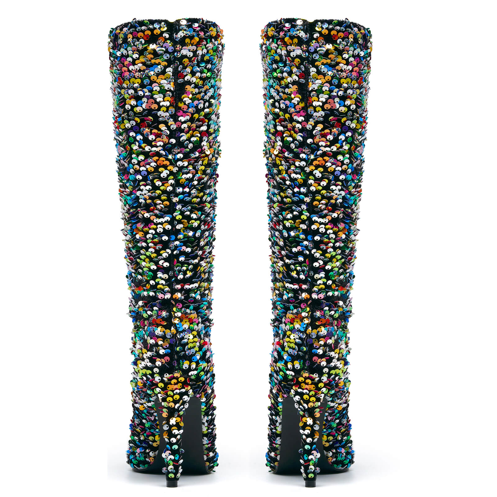 Sparky Women's Sequin Knee High Boots