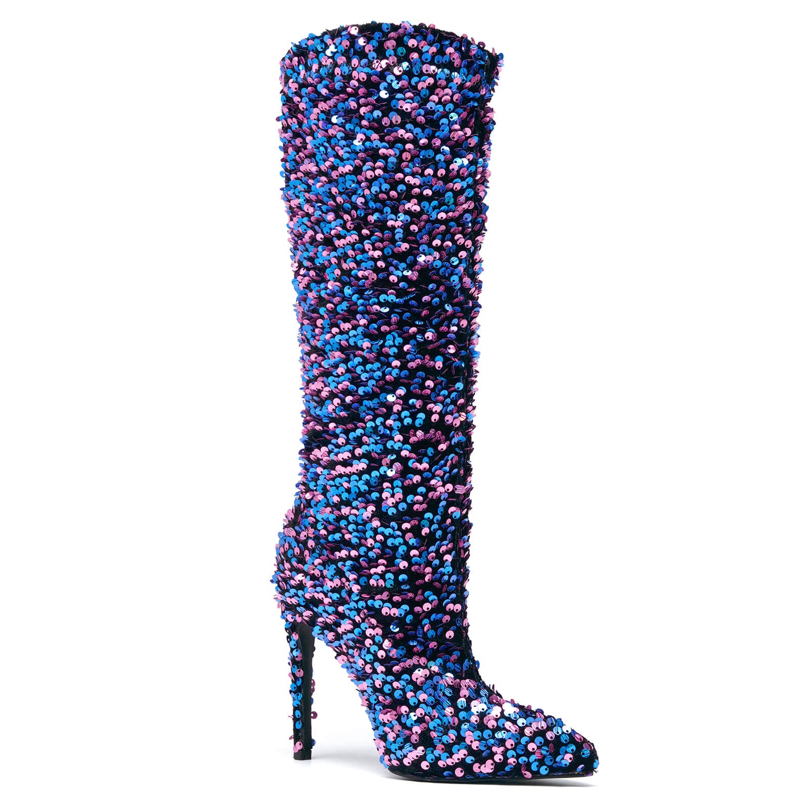 Sparky Women's Sequin Knee High Boots