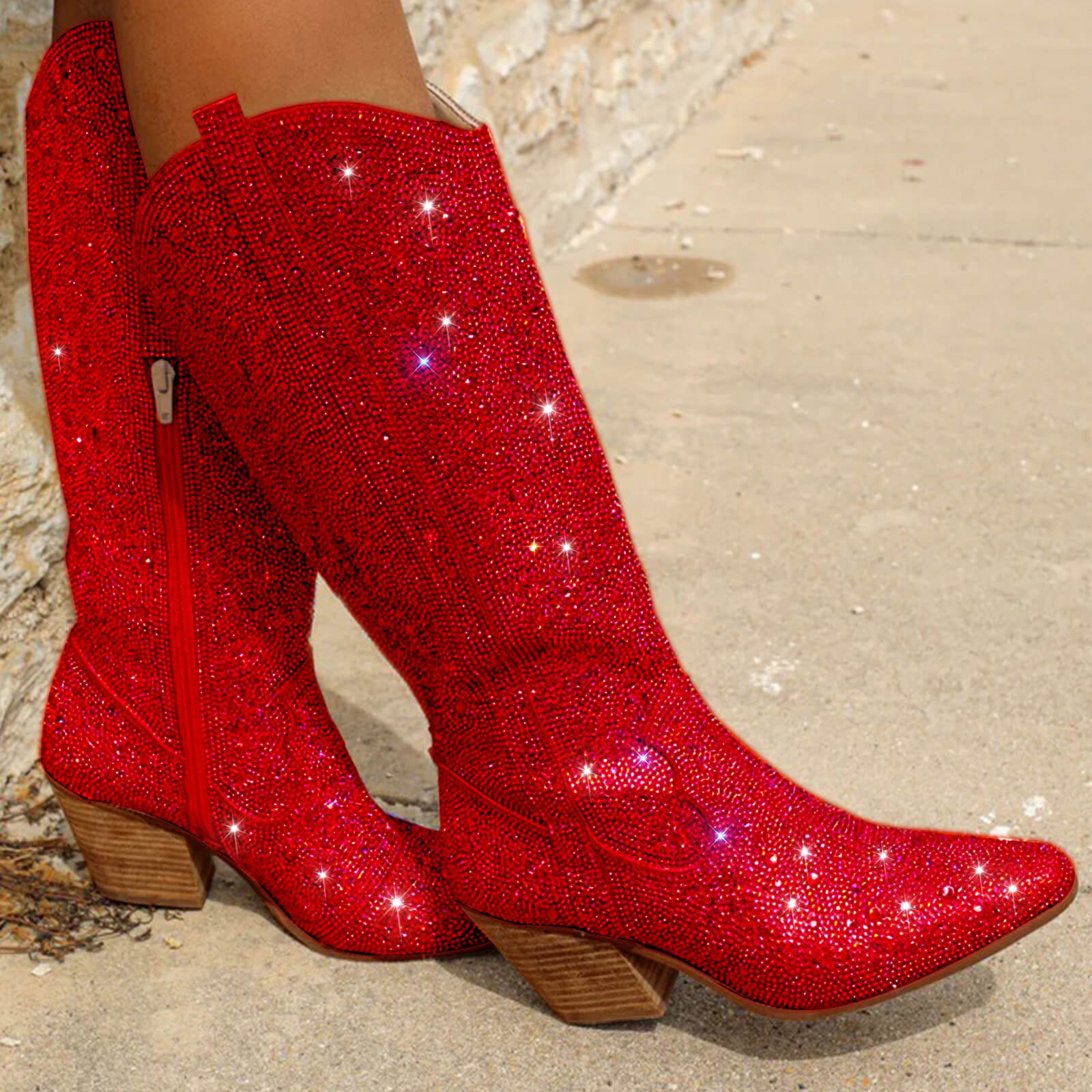 Rhinestone Cowboy Boots for Women